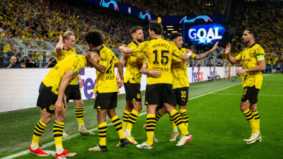 &laquo;Боруссия&raquo; Дортмунд обыгрывает &laquo;Пари Сен‑Жермен&raquo; в первом полуфинале Лиги чемпионов