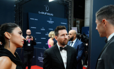 &laquo;Месси и Левандовски: Диалог о &laquo;Барселоне&raquo; на церемонии вручения премии Laurens&raquo;